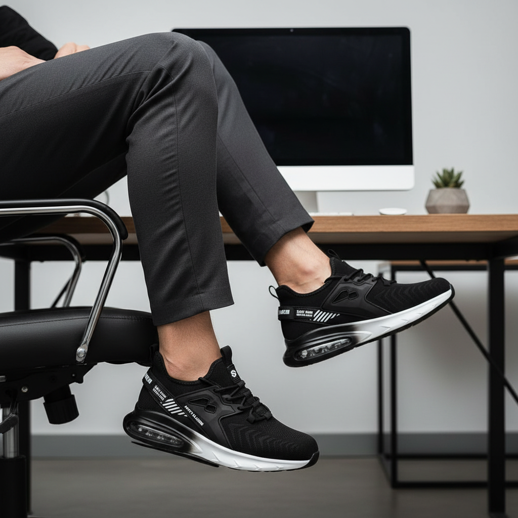 Robust Safety Shoes | Steel Toe Work Boots for Professionals