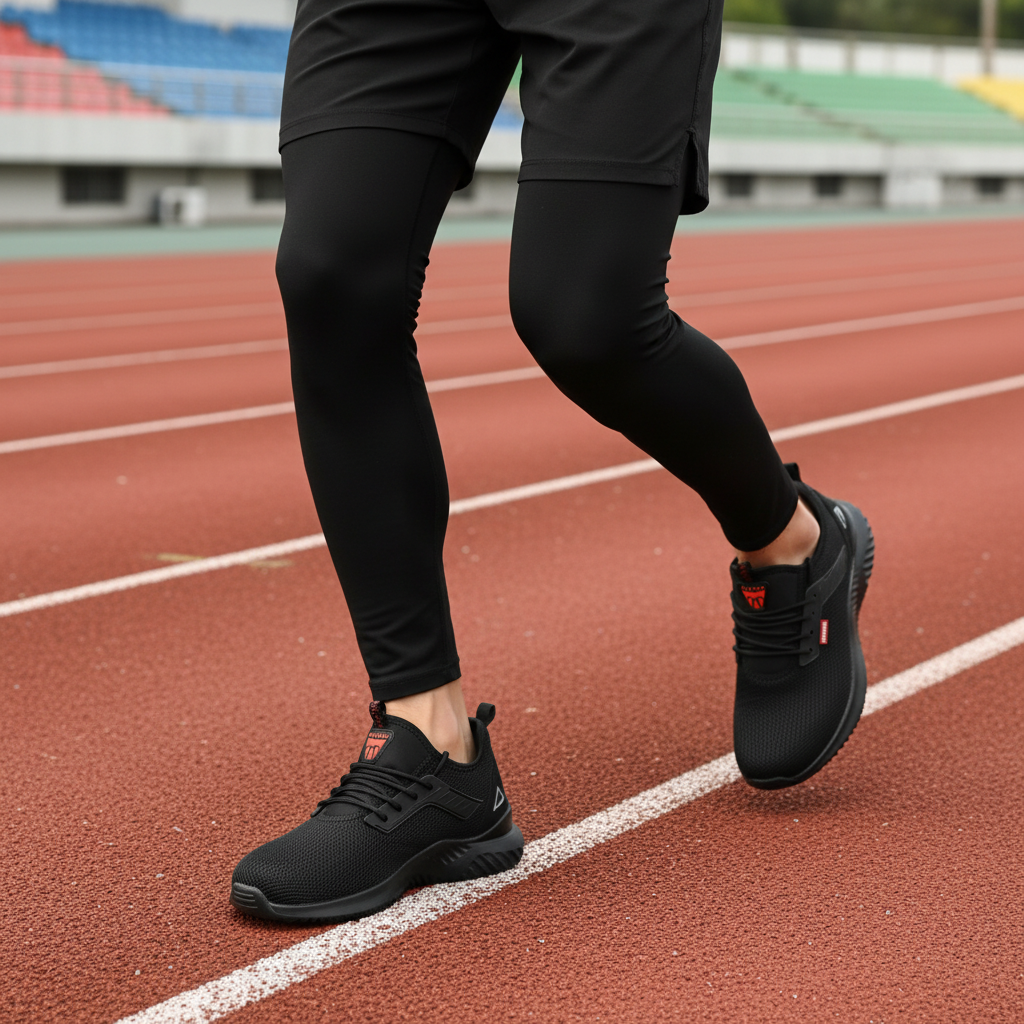 Men's Lightweight Safety Shoes | Breathable Work Boots