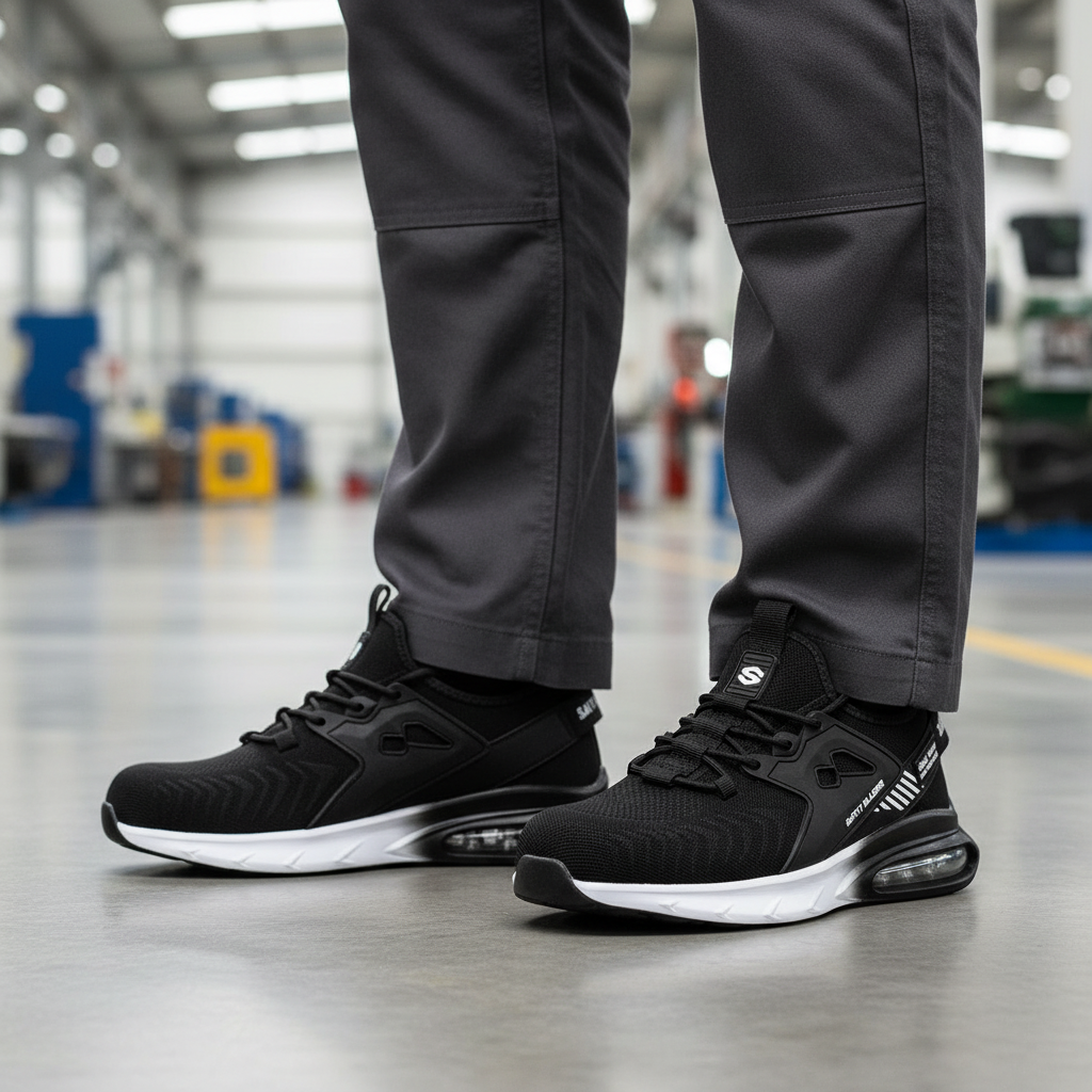 Robust Safety Shoes | Steel Toe Work Boots for Professionals
